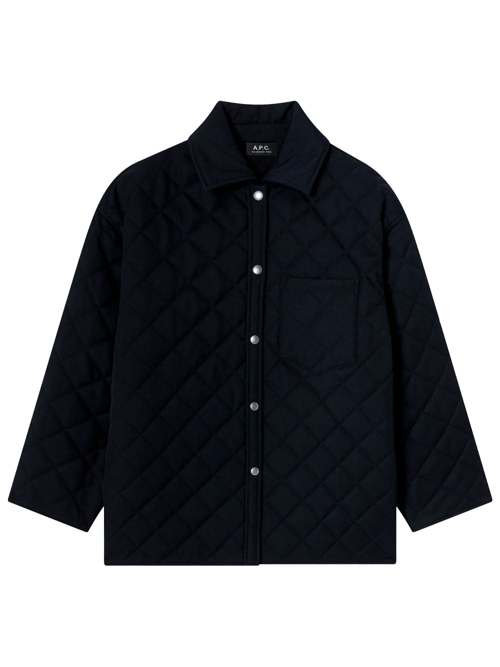 A.P.C. Women Georges Quilted Wool Jacket A.P.C.