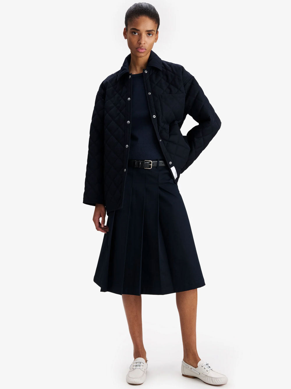 A.P.C. Women Georges Quilted Wool Jacket A.P.C.