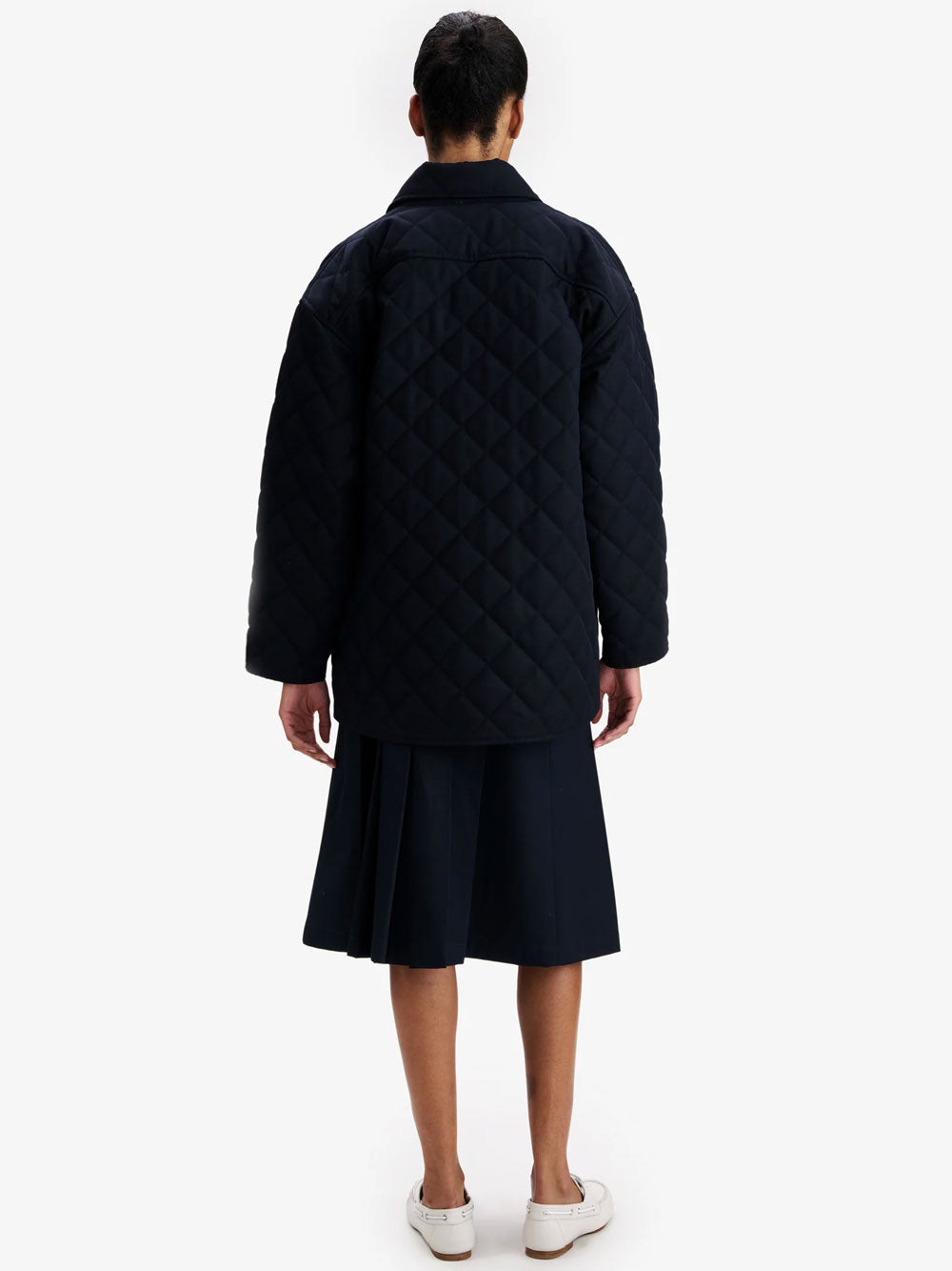 A.P.C. Women Georges Quilted Wool Jacket A.P.C.