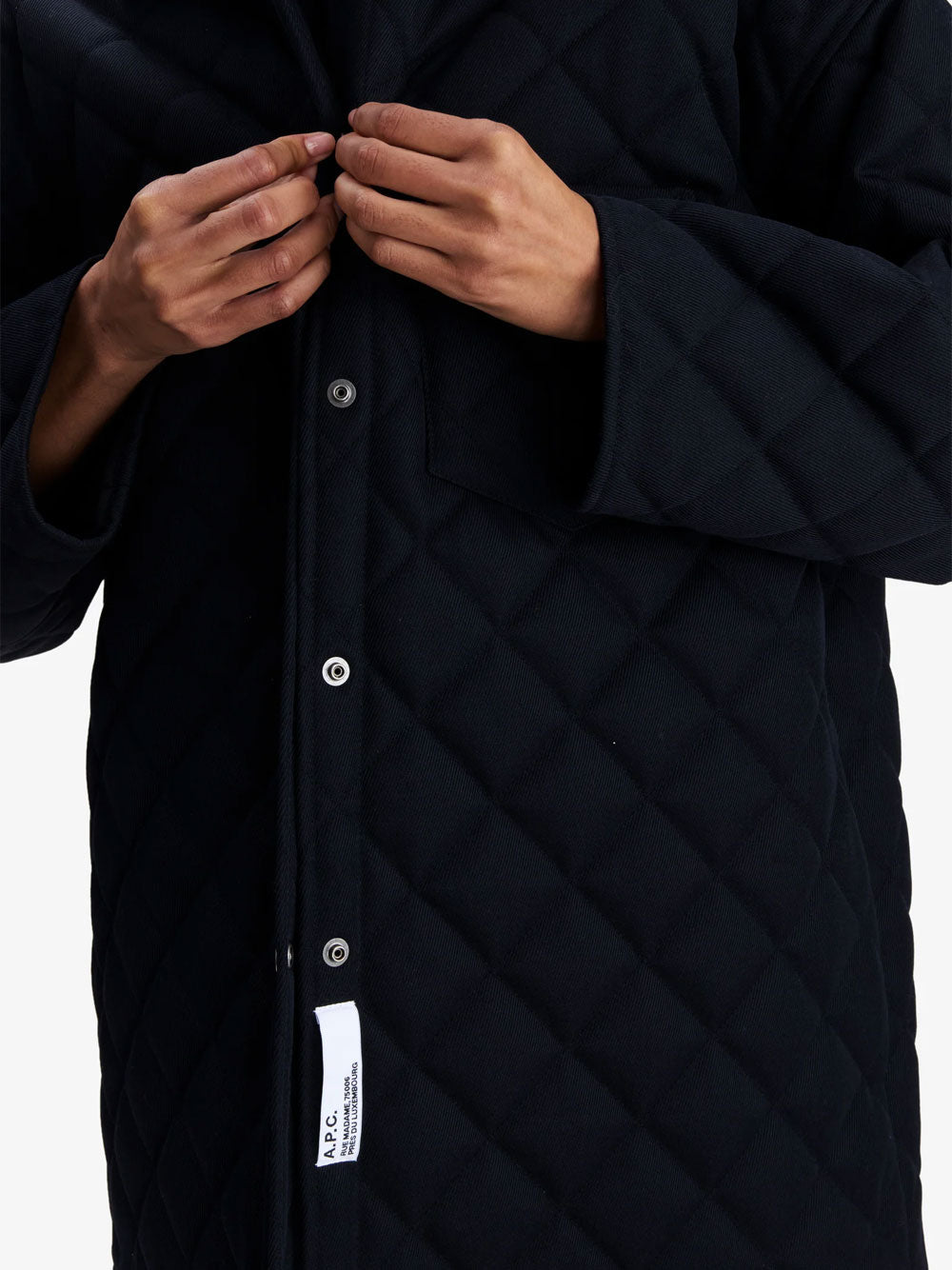 A.P.C. Women Georges Quilted Wool Jacket A.P.C.