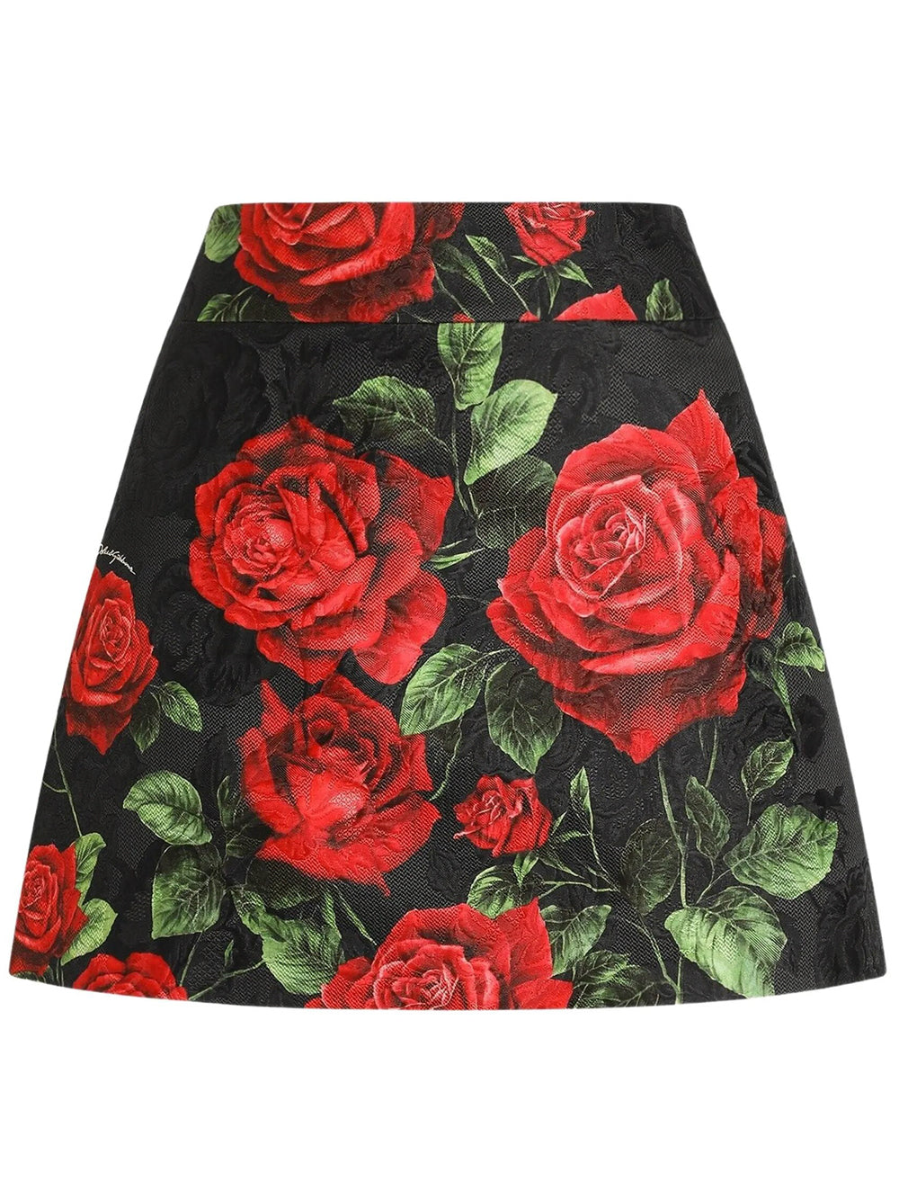 Dolce & Gabbana Women Mini Gonna Stampa Rose DOLCE & GABBANA