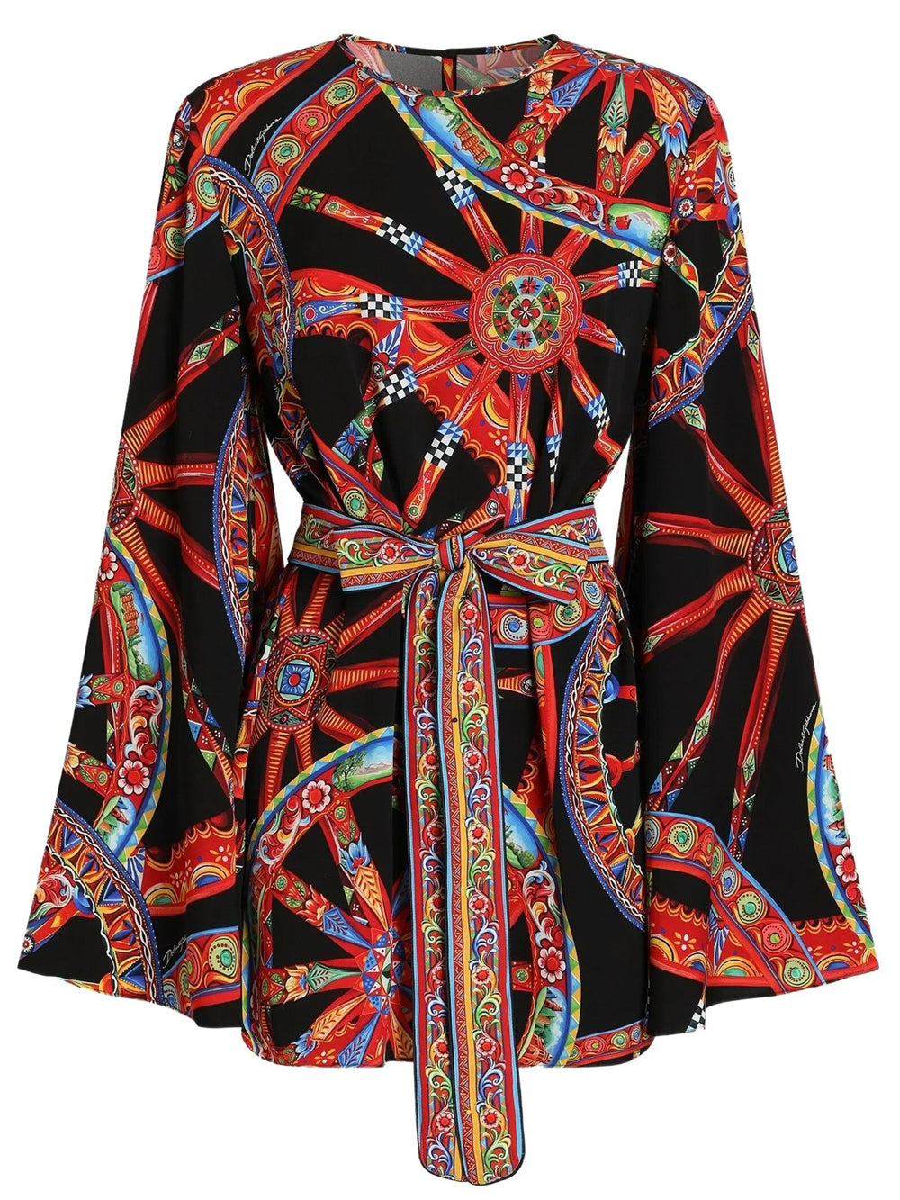 Dolce & Gabbana Women Abito Stampa Carretto DOLCE & GABBANA