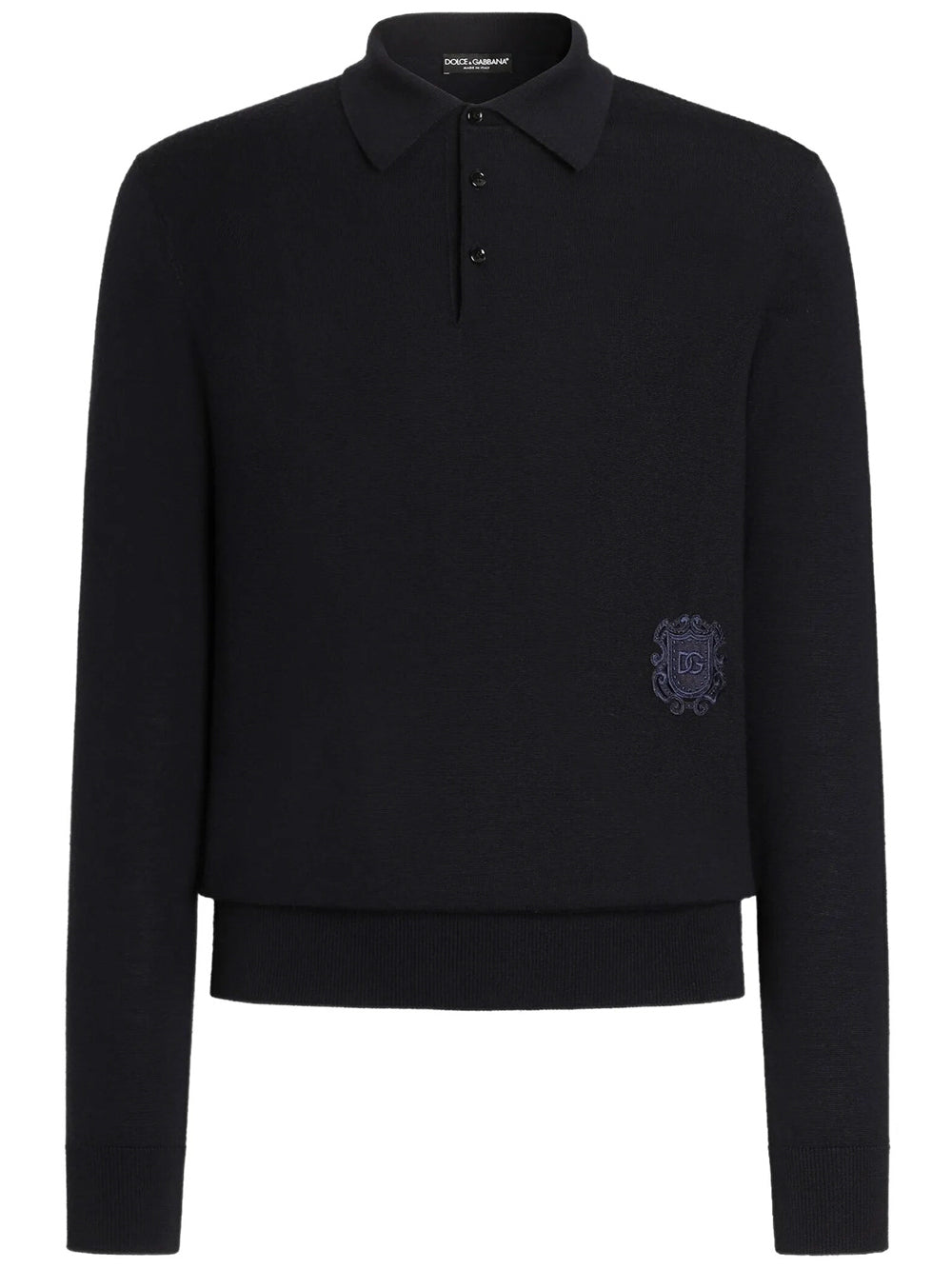 Dolce & Gabbana Men Polo In Lana Vergine DOLCE & GABBANA