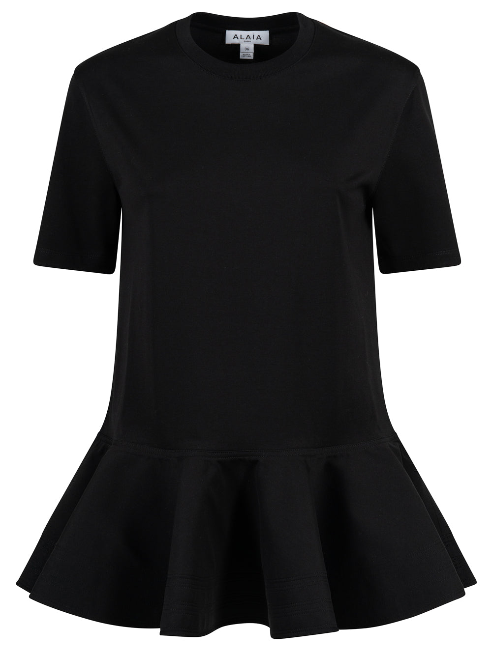 Alaia Women Cotton Jersey Crinoline T-Shirt ALAIA