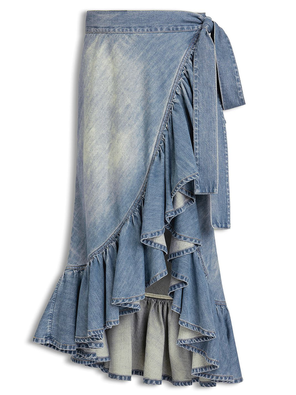 Alaia Women Ruffle Skirt ALAIA