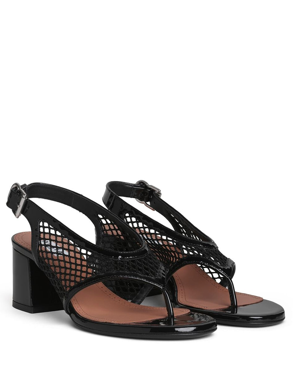 Alaia Women Sandal 55 Fishnet ALAIA