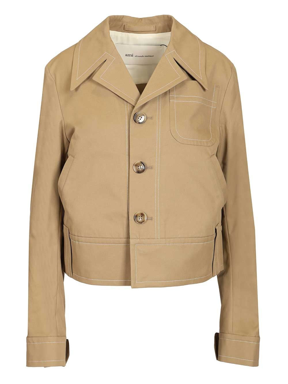 Ami Women Cotton Jacket AMI PARIS
