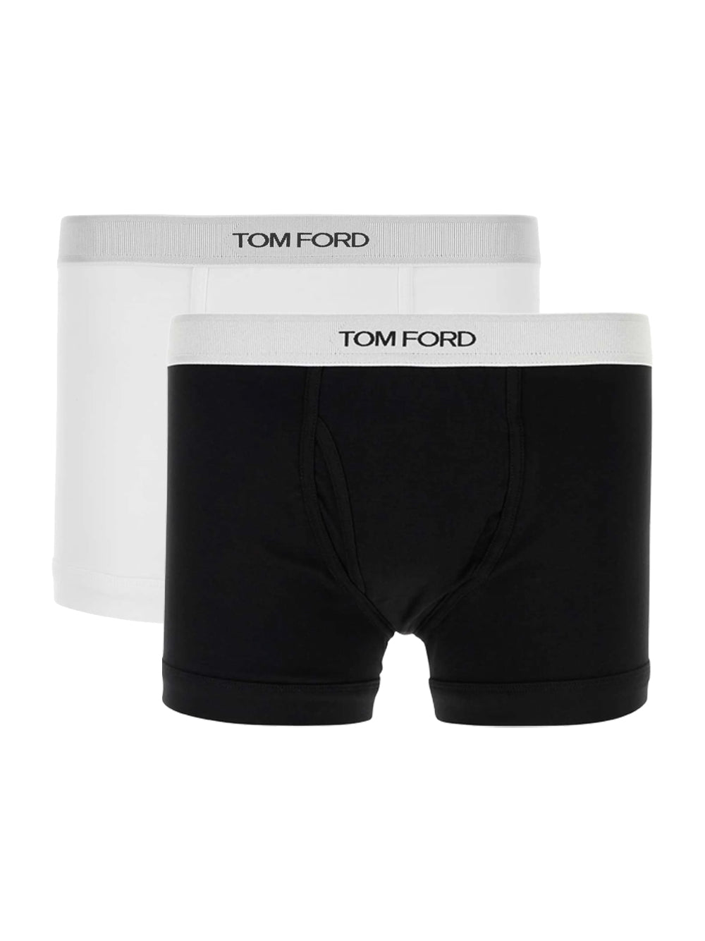Tom Ford Men Set Of 2 Logo-Waistband Cotton Boxer Briefs TOM FORD