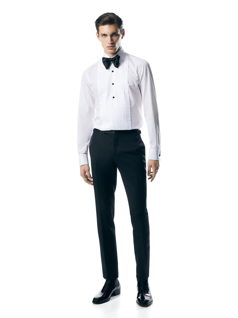 Tom Ford Men Cocktail Voile Slim Fit Evening Shirt TOM FORD