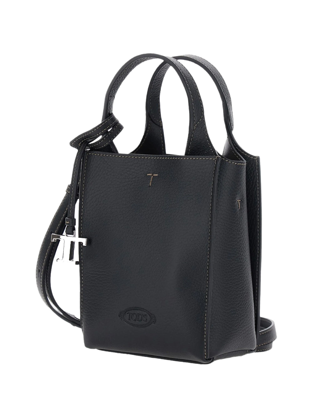 Tod's Women Borsa A Mano Micro Con Pendente Logo TOD'S