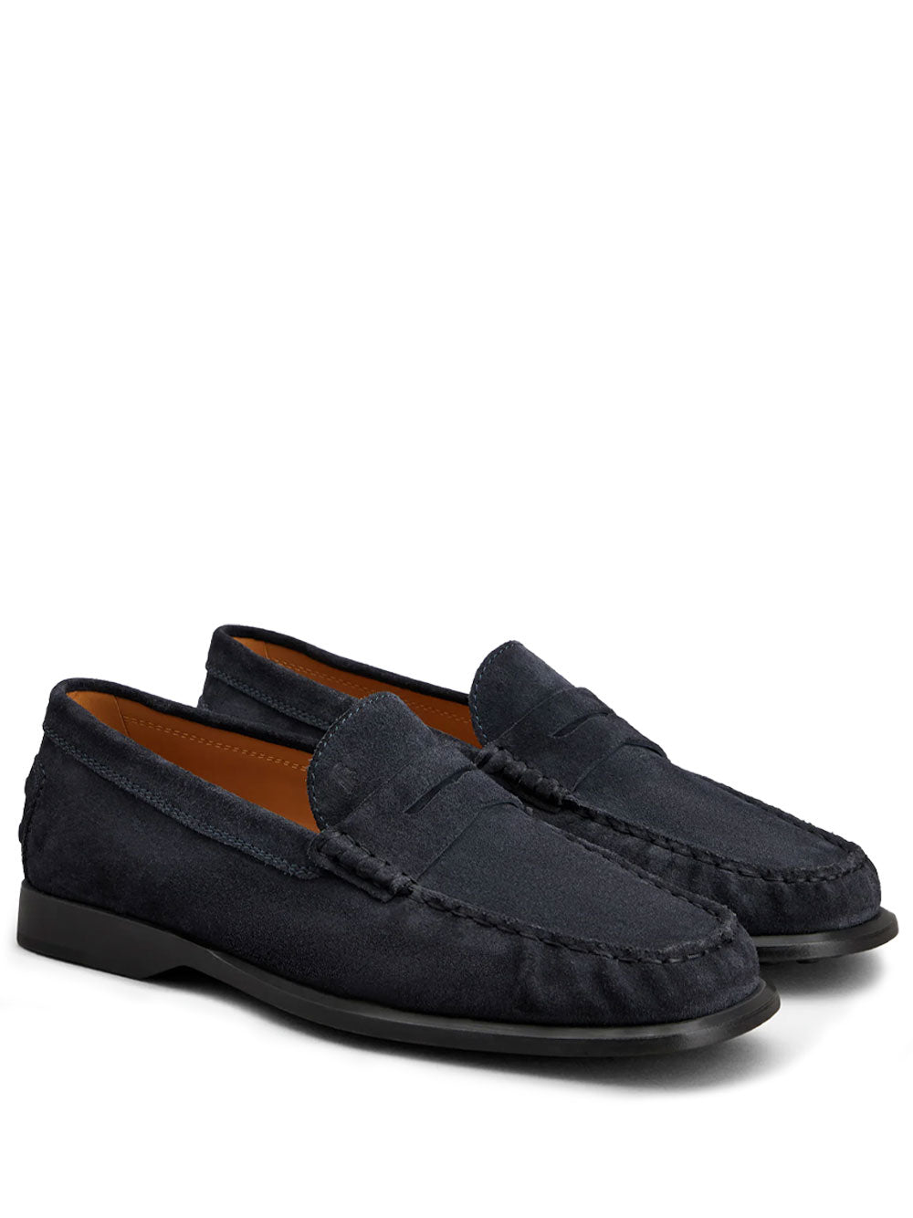 Tod's Men Suede Gathered Loafers TOD'S