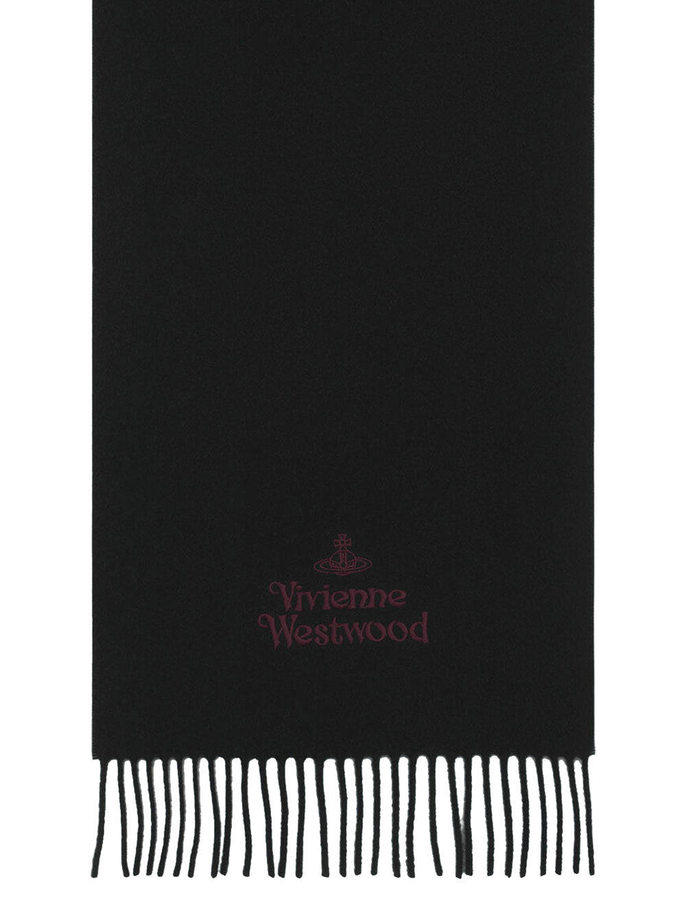 Vivienne Westwood Women Embroidered Wool Scarf VIVIENNE WESTWOOD