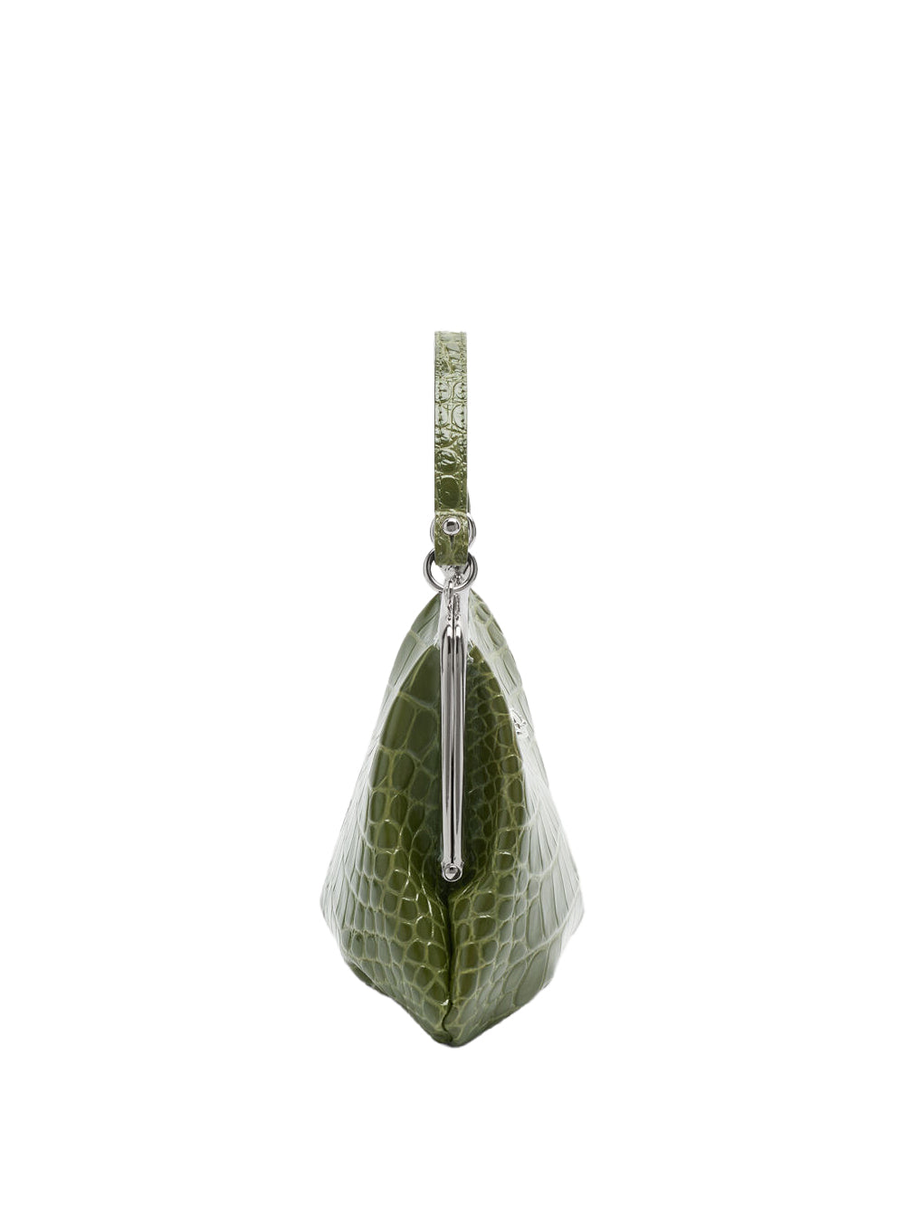 Vivienne Westwood Women Crocodile-Effect Granny Frame Purse With Chain VIVIENNE WESTWOOD