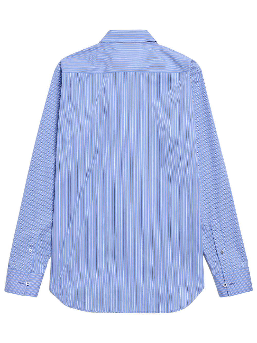 Balenciaga Women Striped Poplin Shirt In Ultrafine Technical Poplin BALENCIAGA