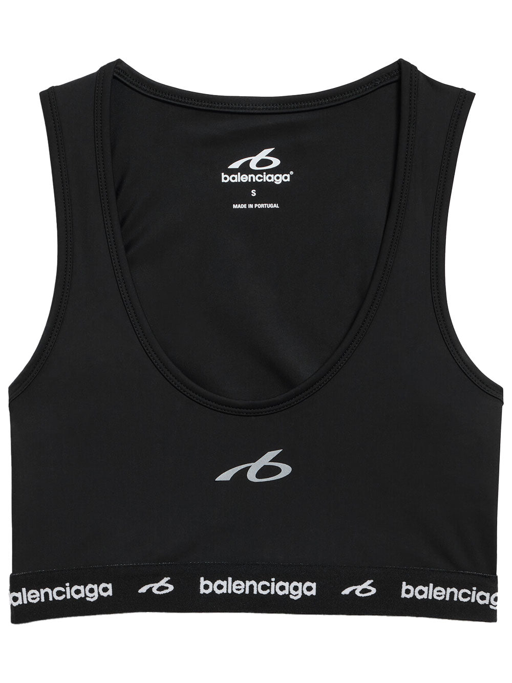 Balenciaga Women Techwear Bra Tank Top In Technical Fabric BALENCIAGA