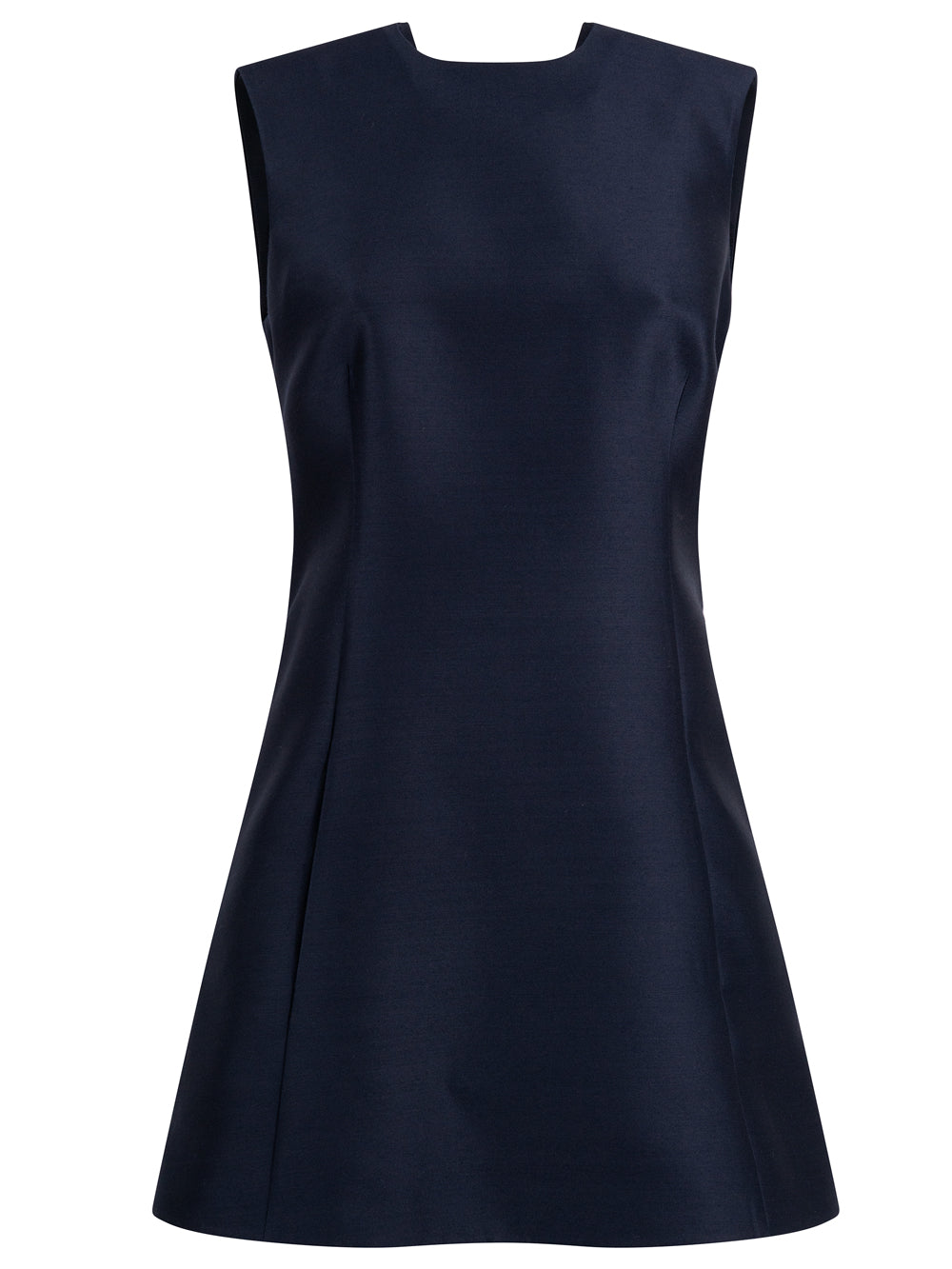 Balenciaga Women Wool Mini Dress With Button BALENCIAGA