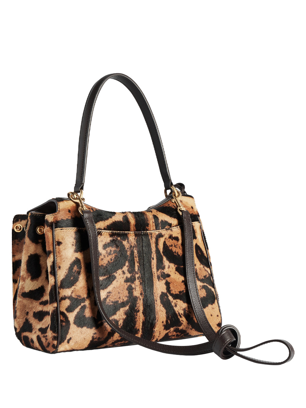 Balenciaga Women Borsa "Rodeo" Piccola In Pelle Effetto Cavallino Stampa Leopardo BALENCIAGA