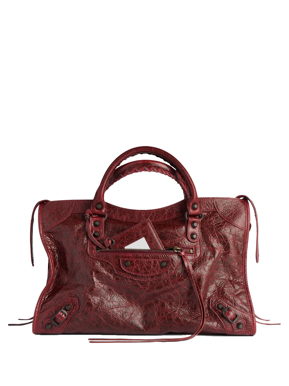 Balenciaga Women Le City Medium Bag In Arena Leather BALENCIAGA