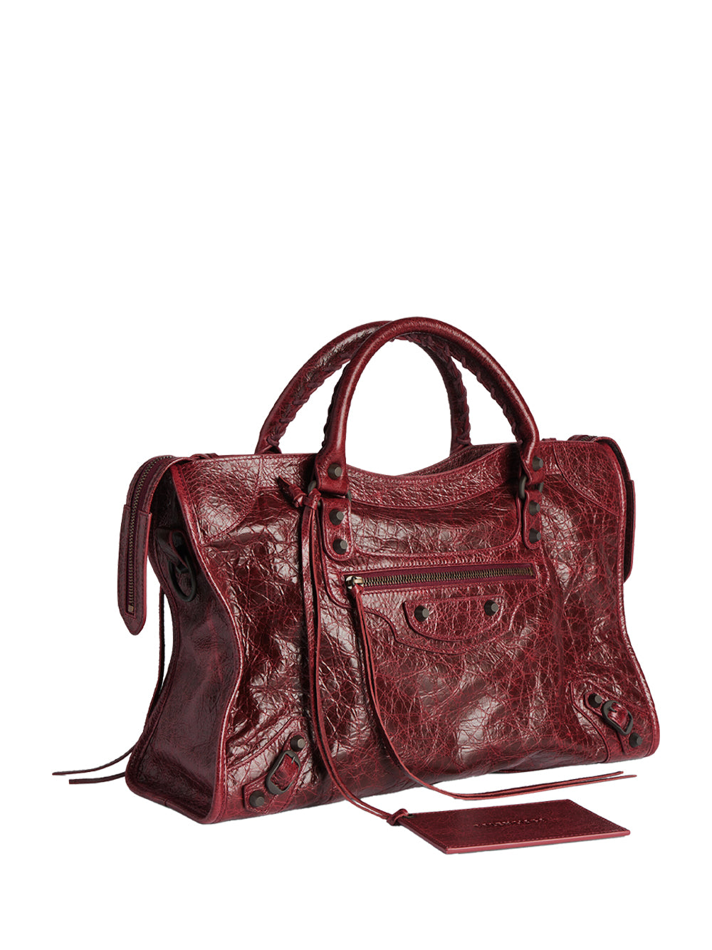 Balenciaga Women Le City Medium Bag In Arena Leather BALENCIAGA