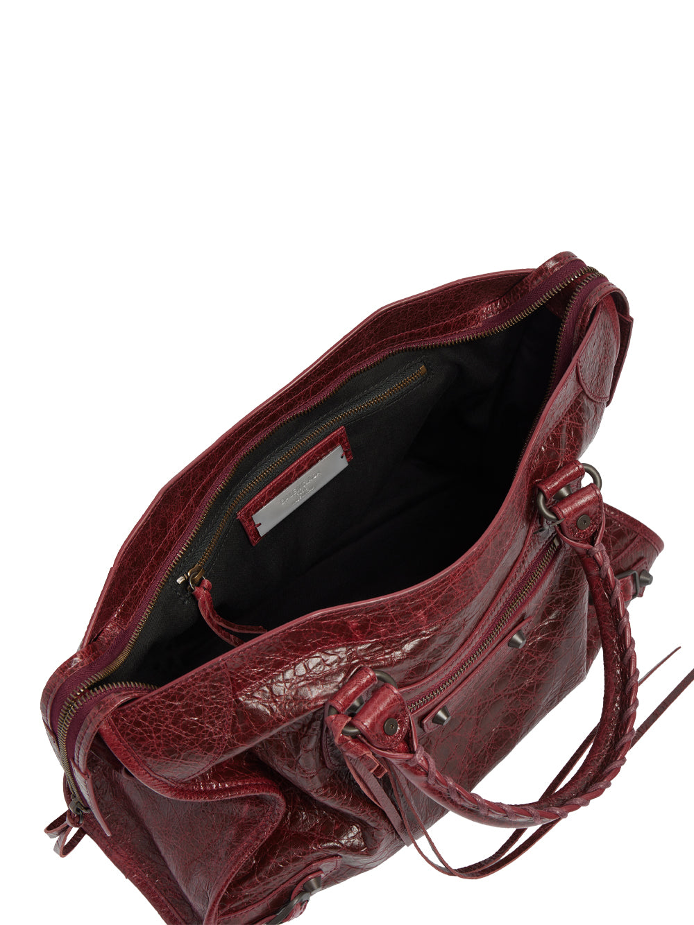Balenciaga Women Le City Medium Bag In Arena Leather BALENCIAGA