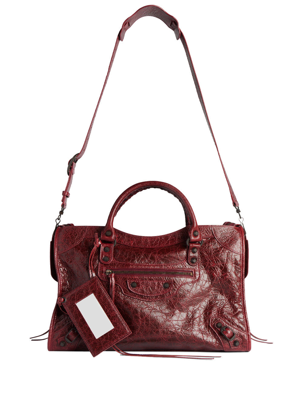 Balenciaga Women Le City Medium Bag In Arena Leather BALENCIAGA