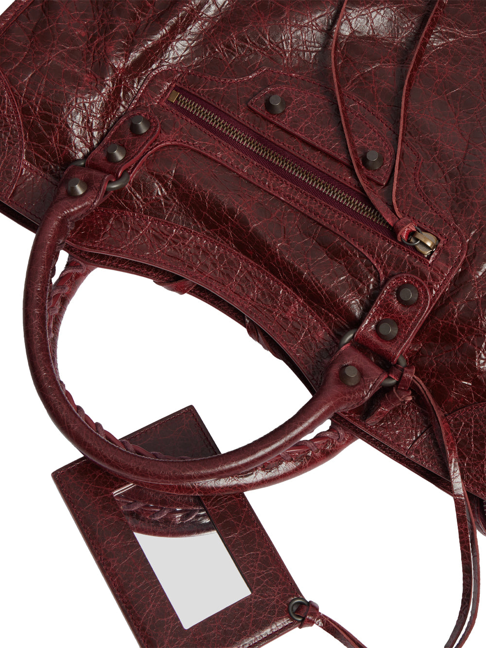 Balenciaga Women Le City Medium Bag In Arena Leather BALENCIAGA