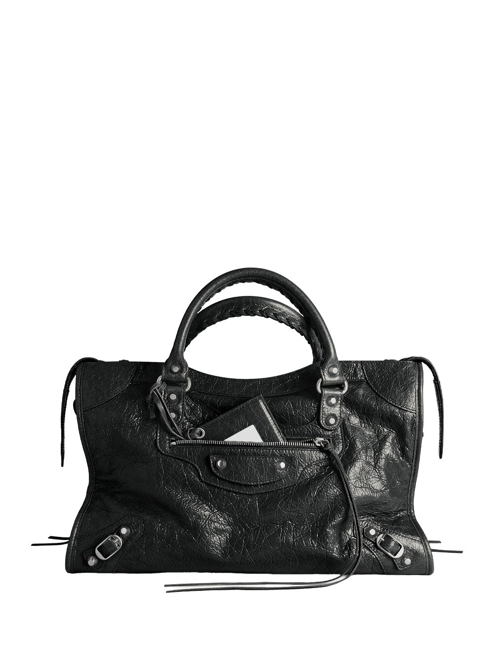 Balenciaga Women Le City Bag Medium In Arena Lambskin BALENCIAGA