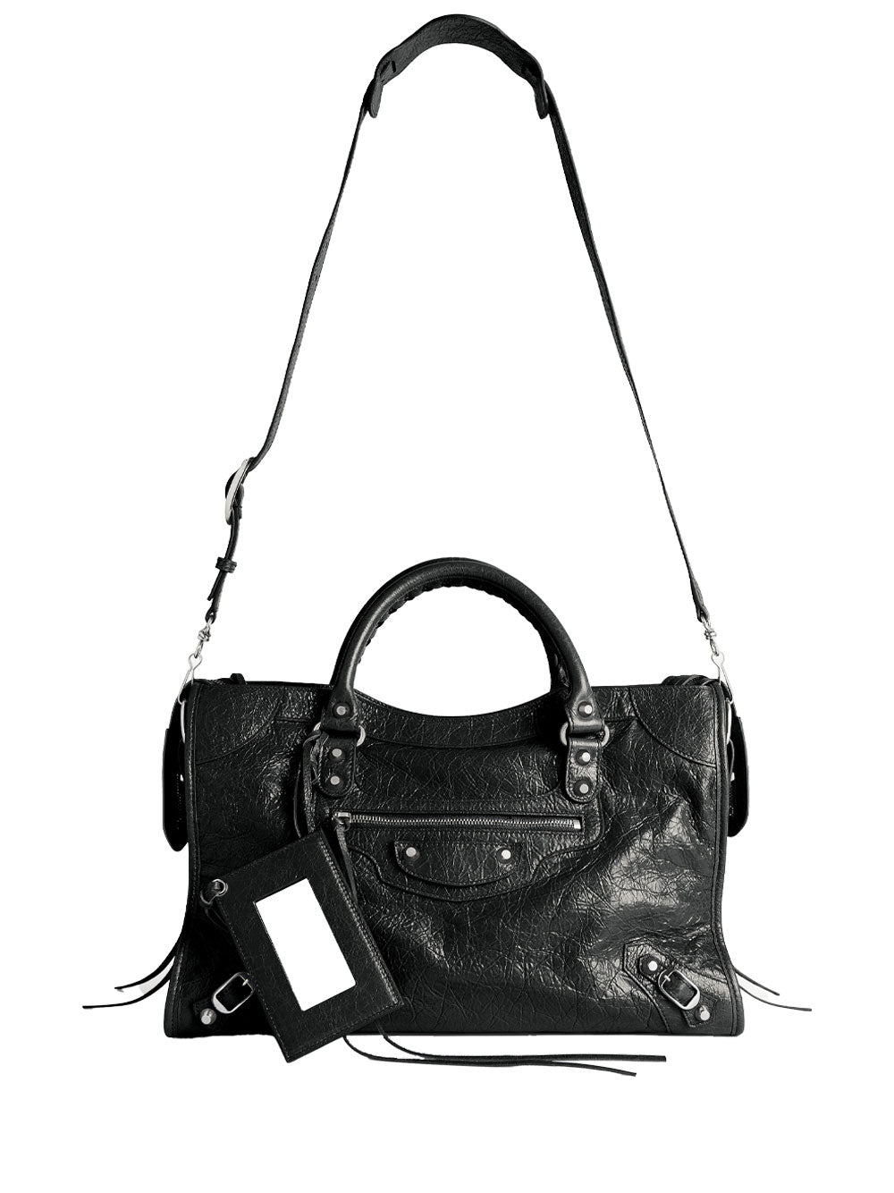 Balenciaga Women Le City Bag Medium In Arena Lambskin BALENCIAGA