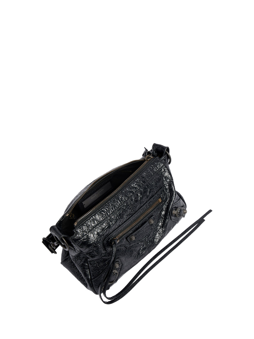 Balenciaga Women Le City Moto Mini In Pelle Arena BALENCIAGA