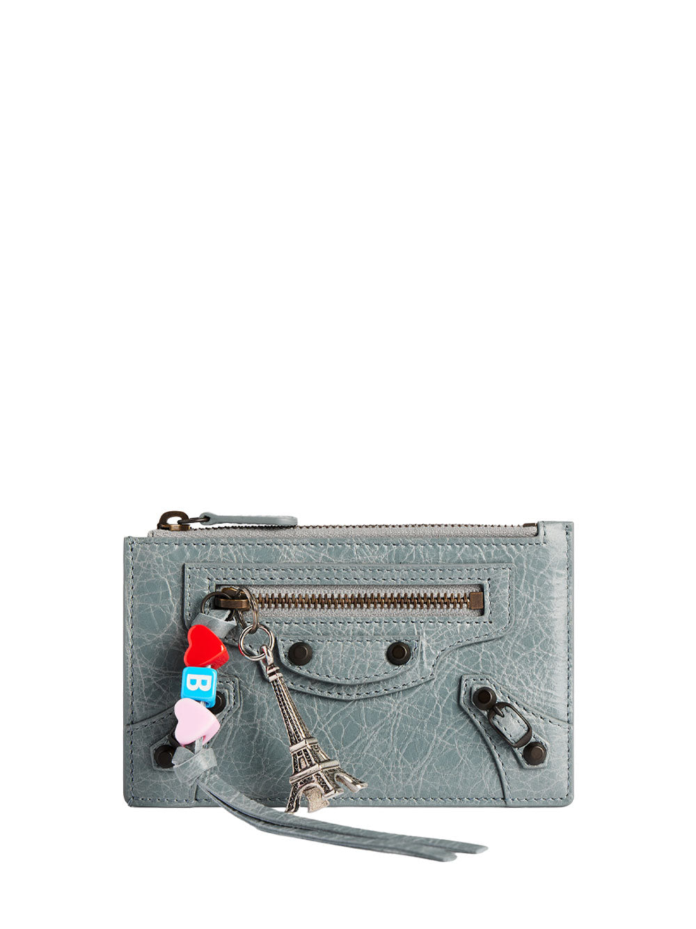 Balenciaga Women Le City Long Coin And Card Holder In Arena Lambskin With Charms BALENCIAGA