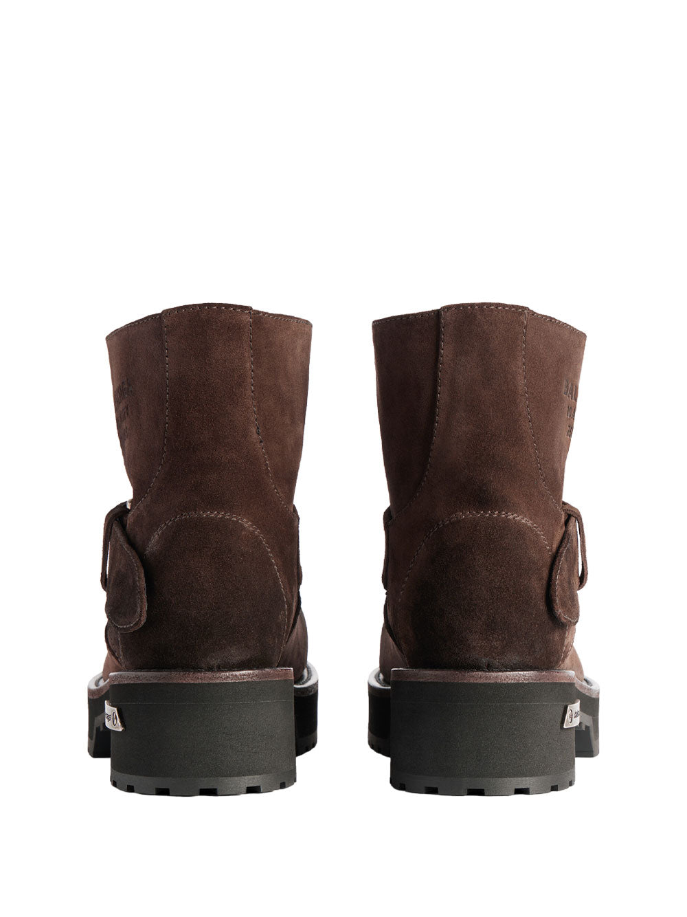 Balenciaga Women Venom Mini Bootie In Waxed Suede Calfskin BALENCIAGA