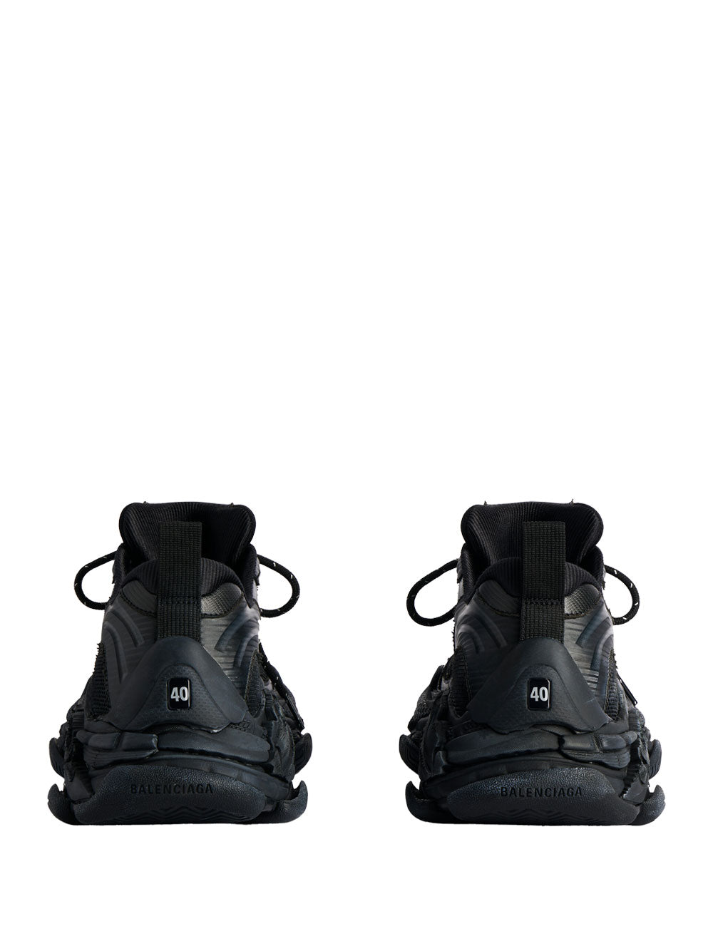 Balenciaga Women Triple S.2 Worn-Out Effect Mesh Sneakers BALENCIAGA
