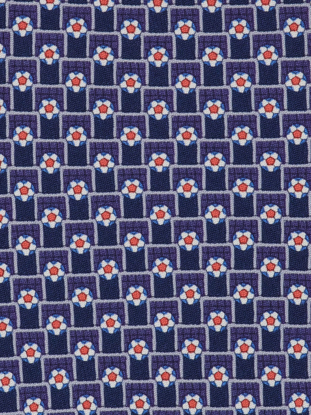 Ferragamo Men Tournament Print Silk Tie FERRAGAMO