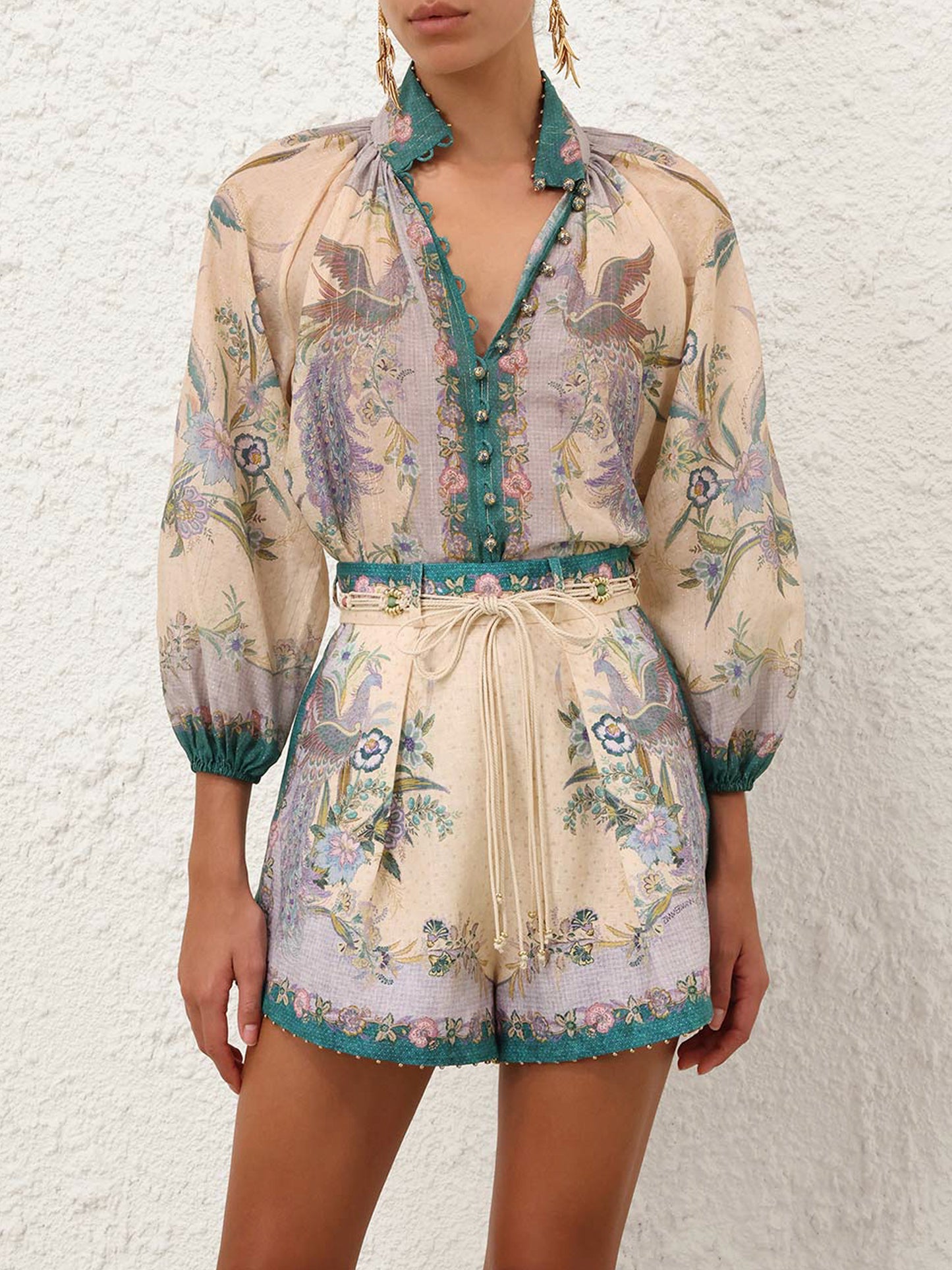 Zimmermann Women Indra Billow Blouse ZIMMERMANN