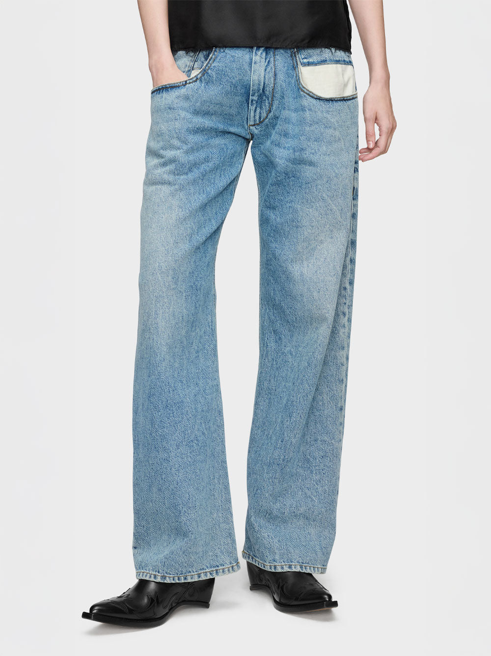 Maison Margiela Women Heel-Less Western Flame Boots MAISON MARGIELA