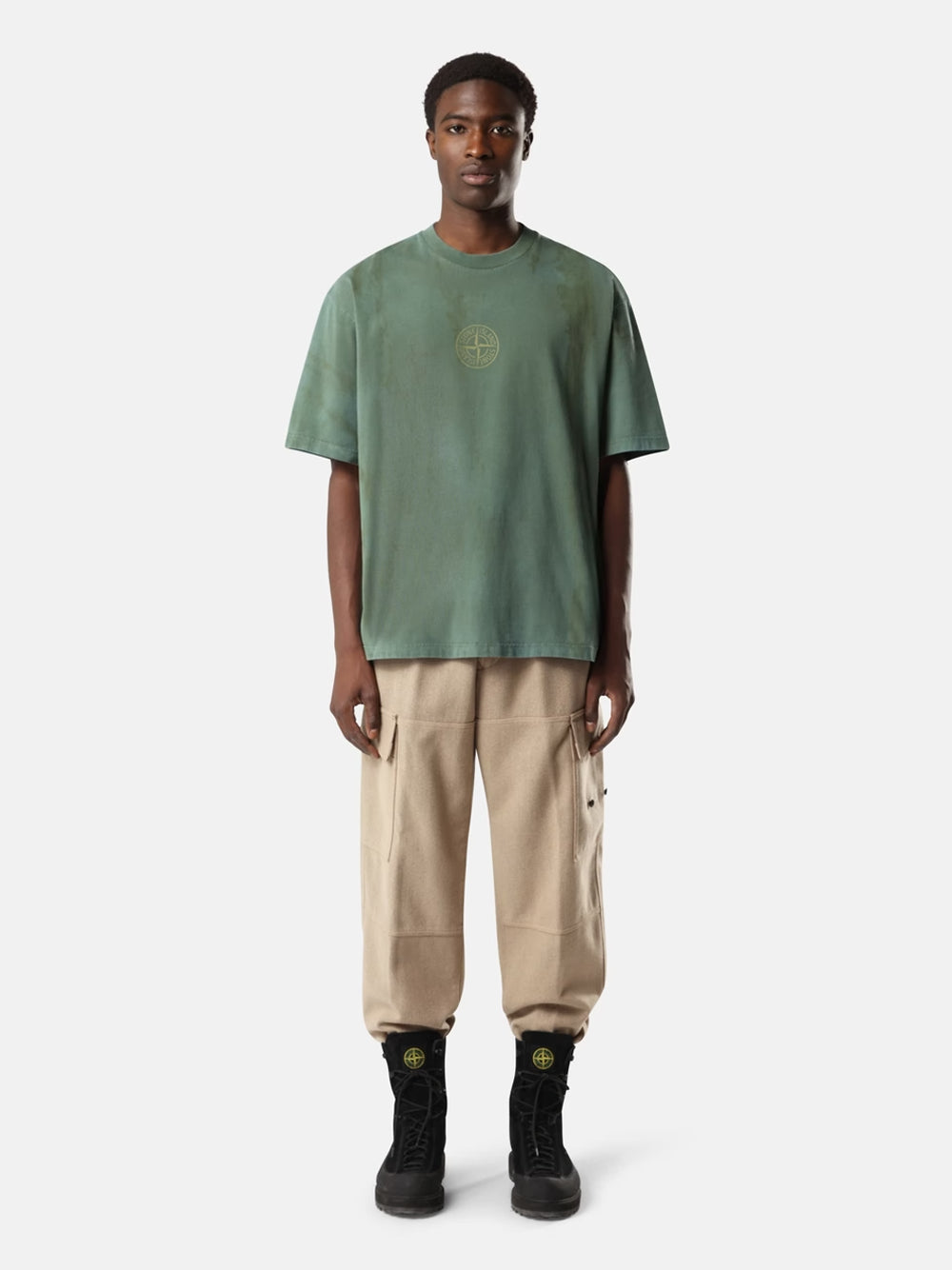 T-Shirt Vestibilità Regular Con Stampa "Bark Tee" Women STONE ISLAND