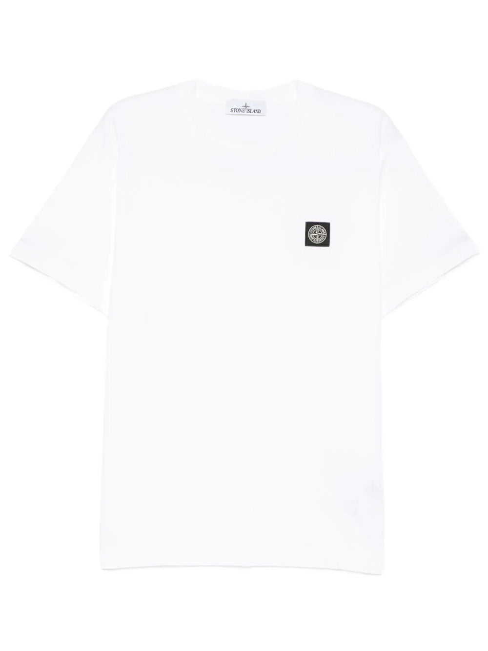 Stone Island Men Slim Fit T-Shirt With Compass Badge STONE ISLAND