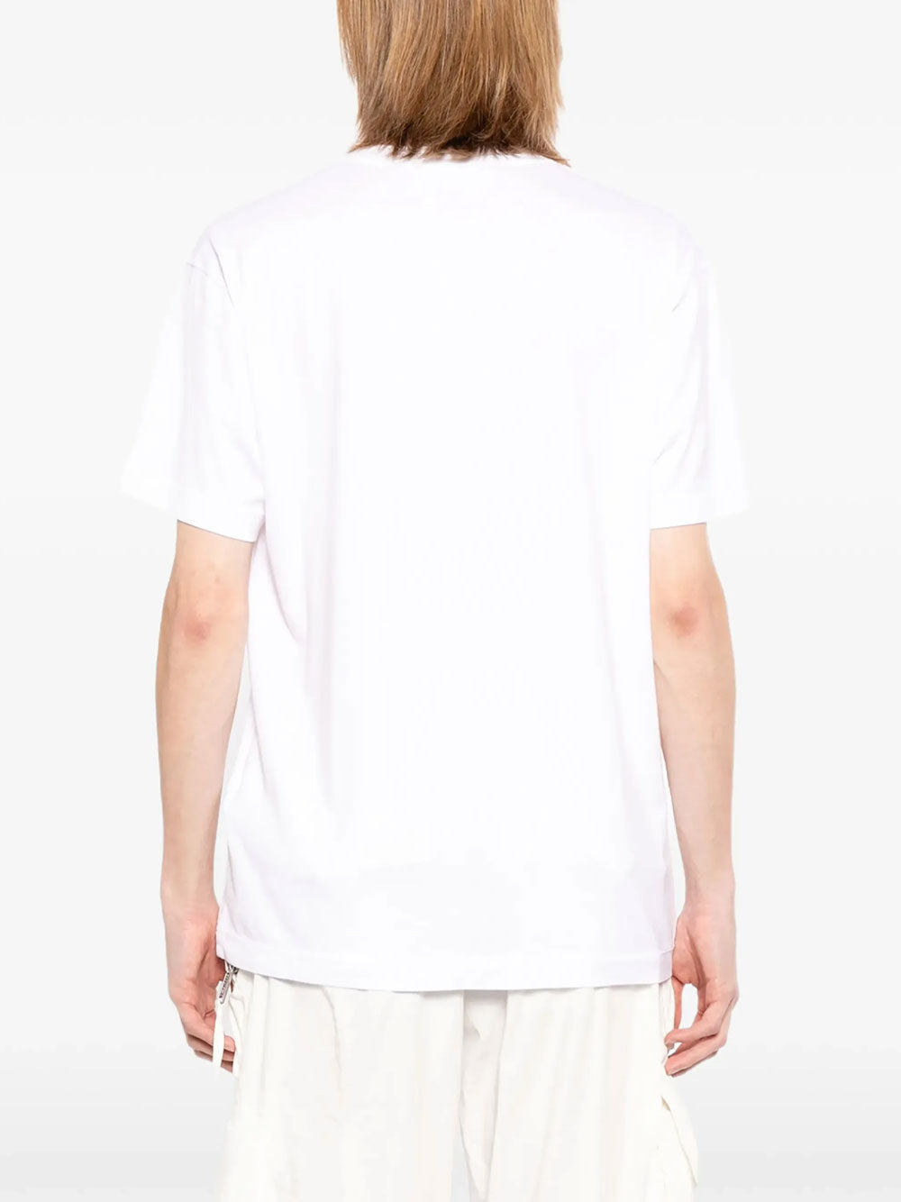 Stone Island Men Slim Fit T-Shirt With Compass Badge STONE ISLAND
