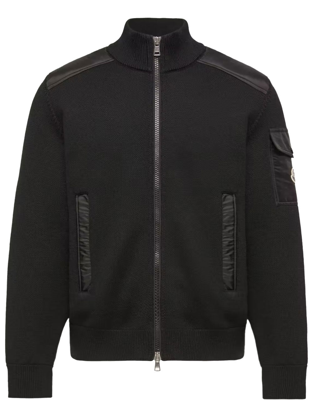 Moncler Men Padded Wool Zip-Up Cardigan MONCLER