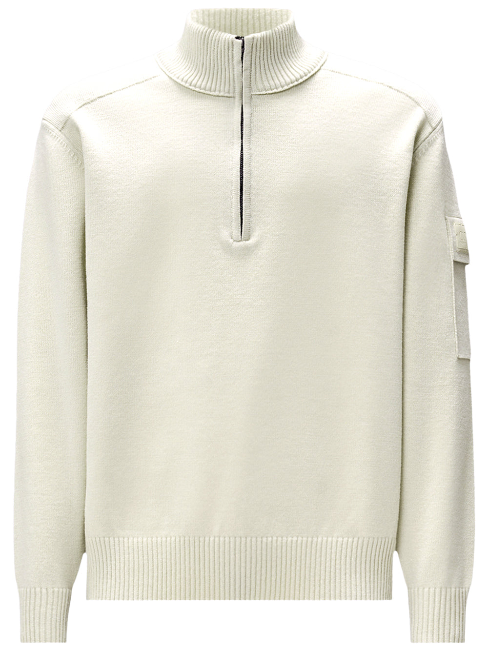 Maglione A Mezza Zip "Metropolis Series" In Lana Extrafine Women C.P. COMPANY