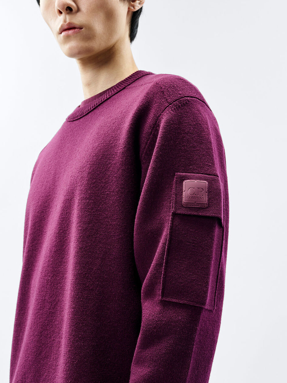 Maglione Girocollo "Metropolis Series" In Lana Extrafine Women C.P. COMPANY