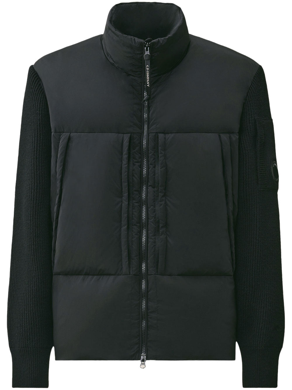 C.P. Company Men Maglia Con Zip In Misto Lana Merino Extrafine C.P. COMPANY