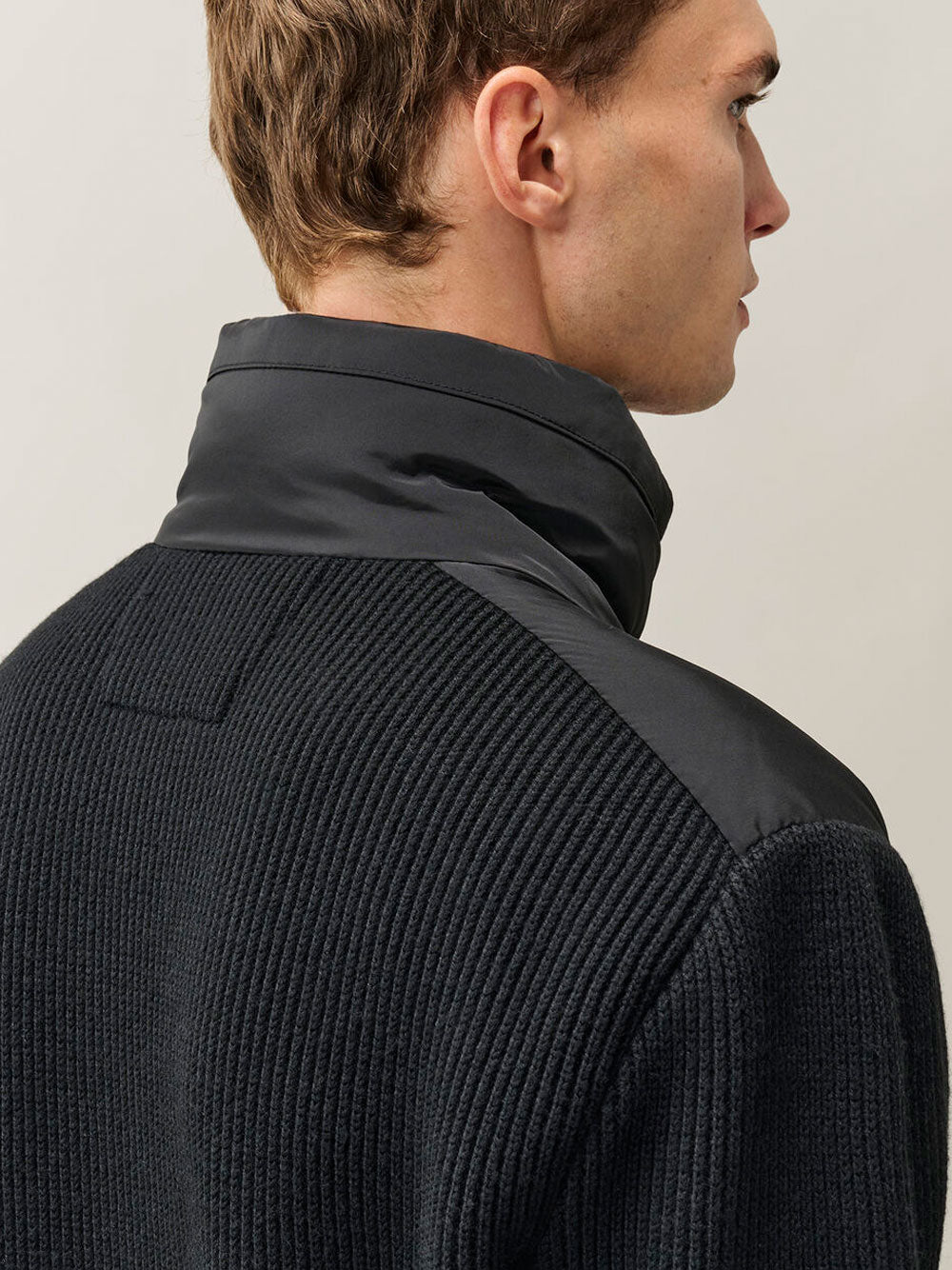 C.P. Company Men Maglia Con Zip In Misto Lana Merino Extrafine C.P. COMPANY