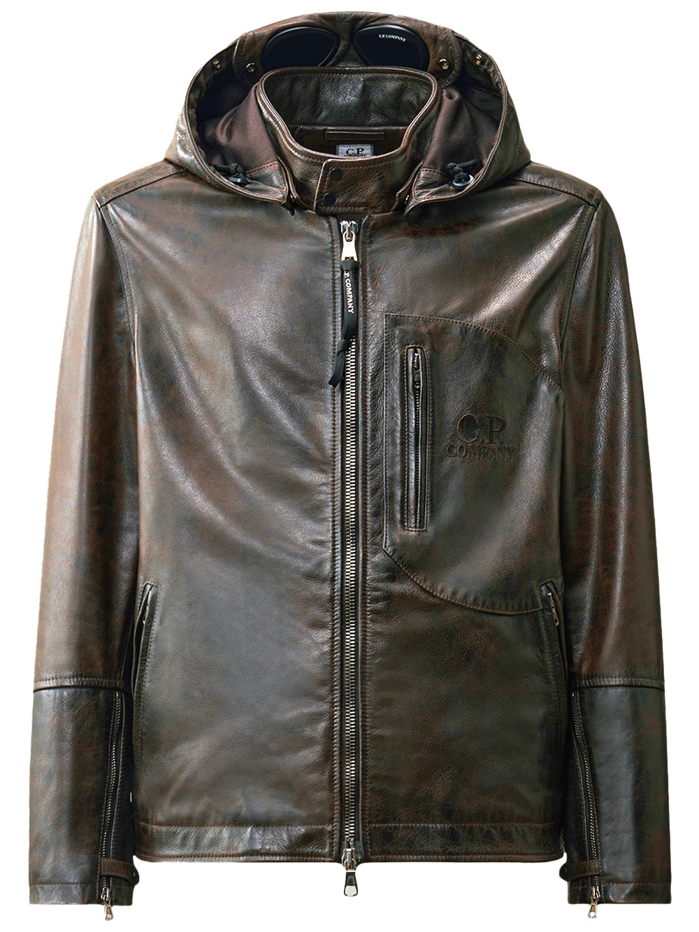 Giacca "Goggle" In Pelle Women C.P. COMPANY