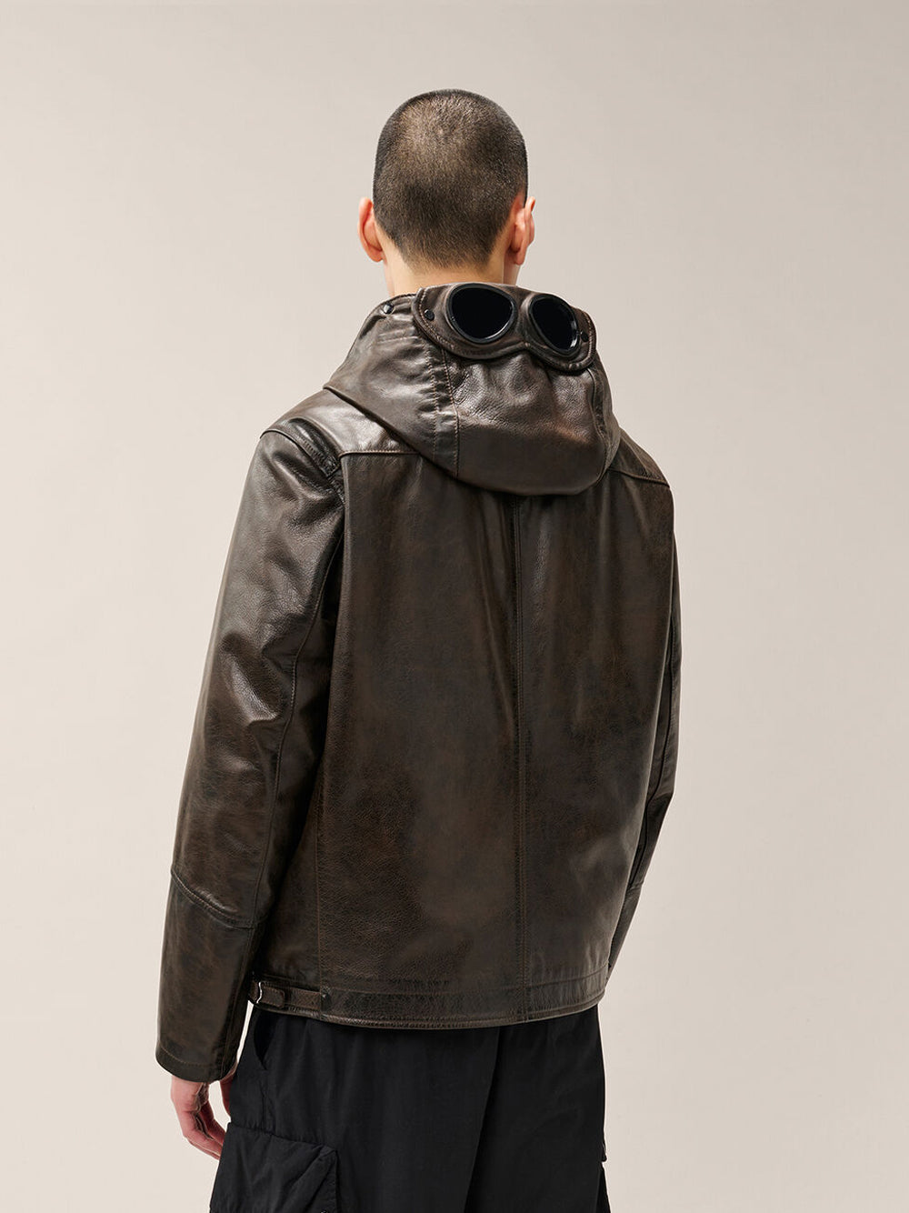 Giacca "Goggle" In Pelle Women C.P. COMPANY