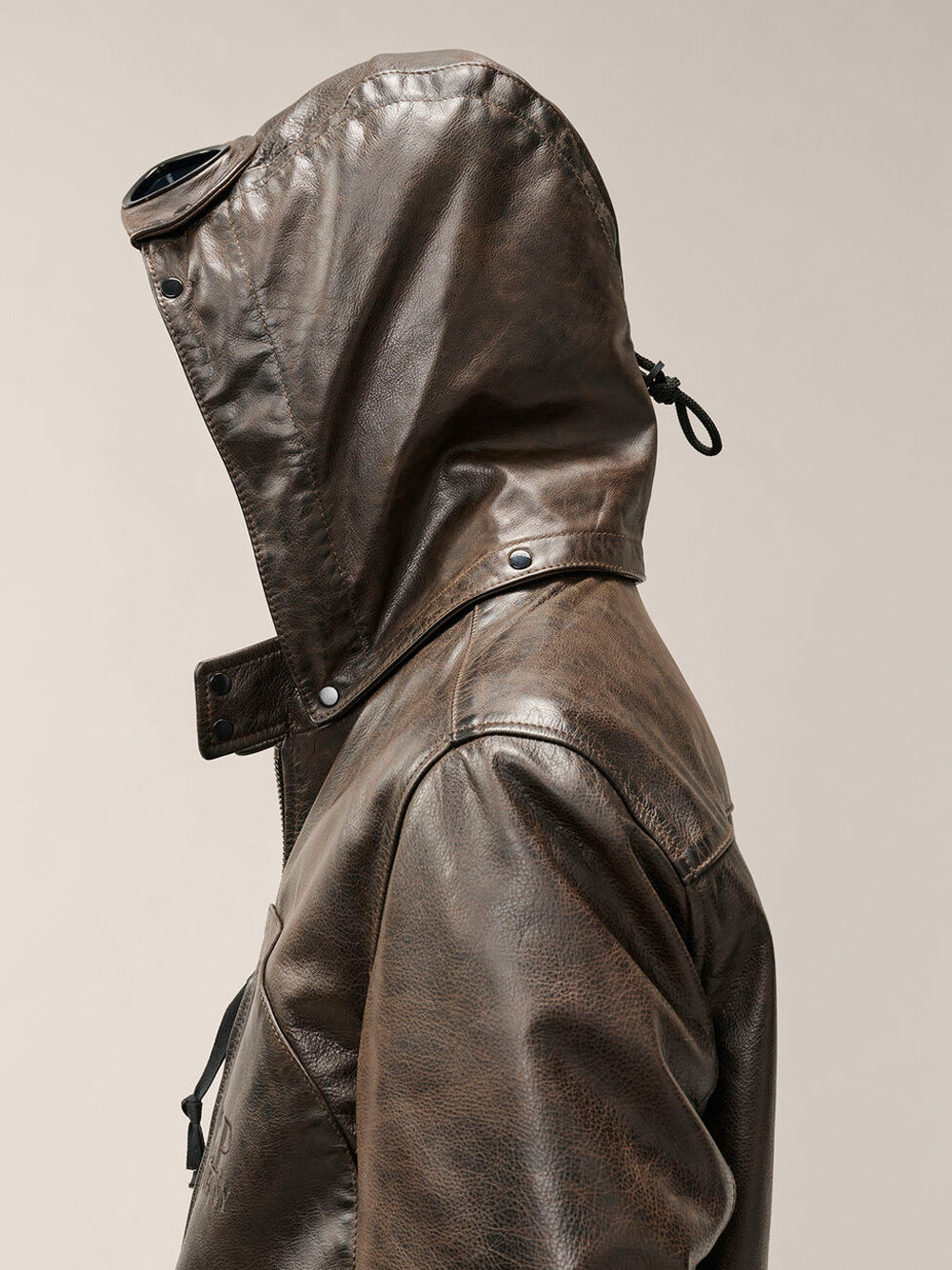 C.P. Company Men Giacca "Goggle" In Pelle C.P. COMPANY