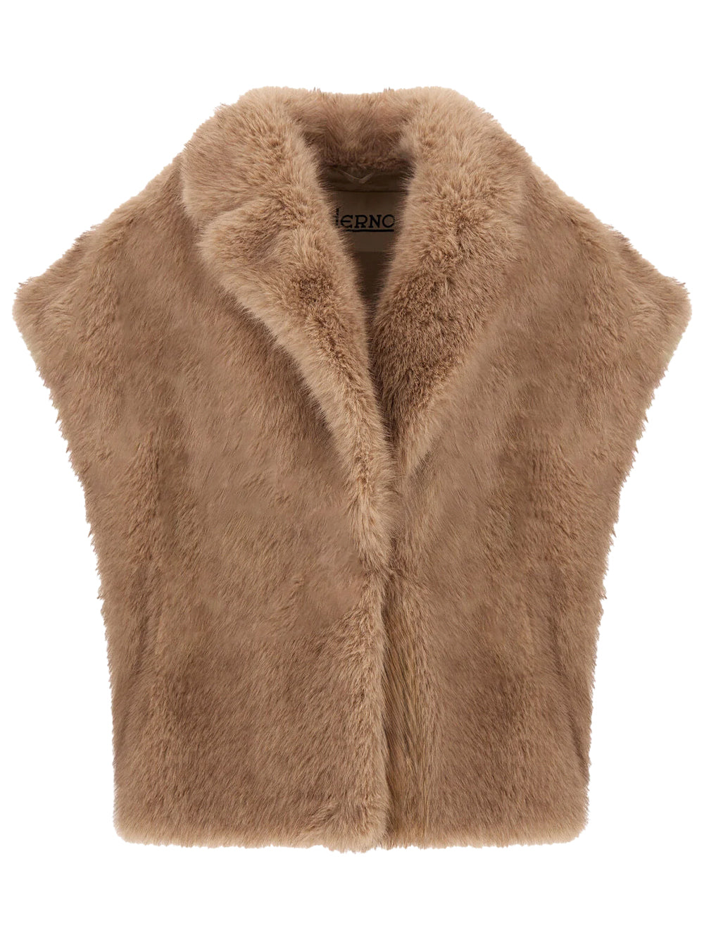 Herno Women Smanicato Tocco Pelliccia A Pelo Lungo HERNO
