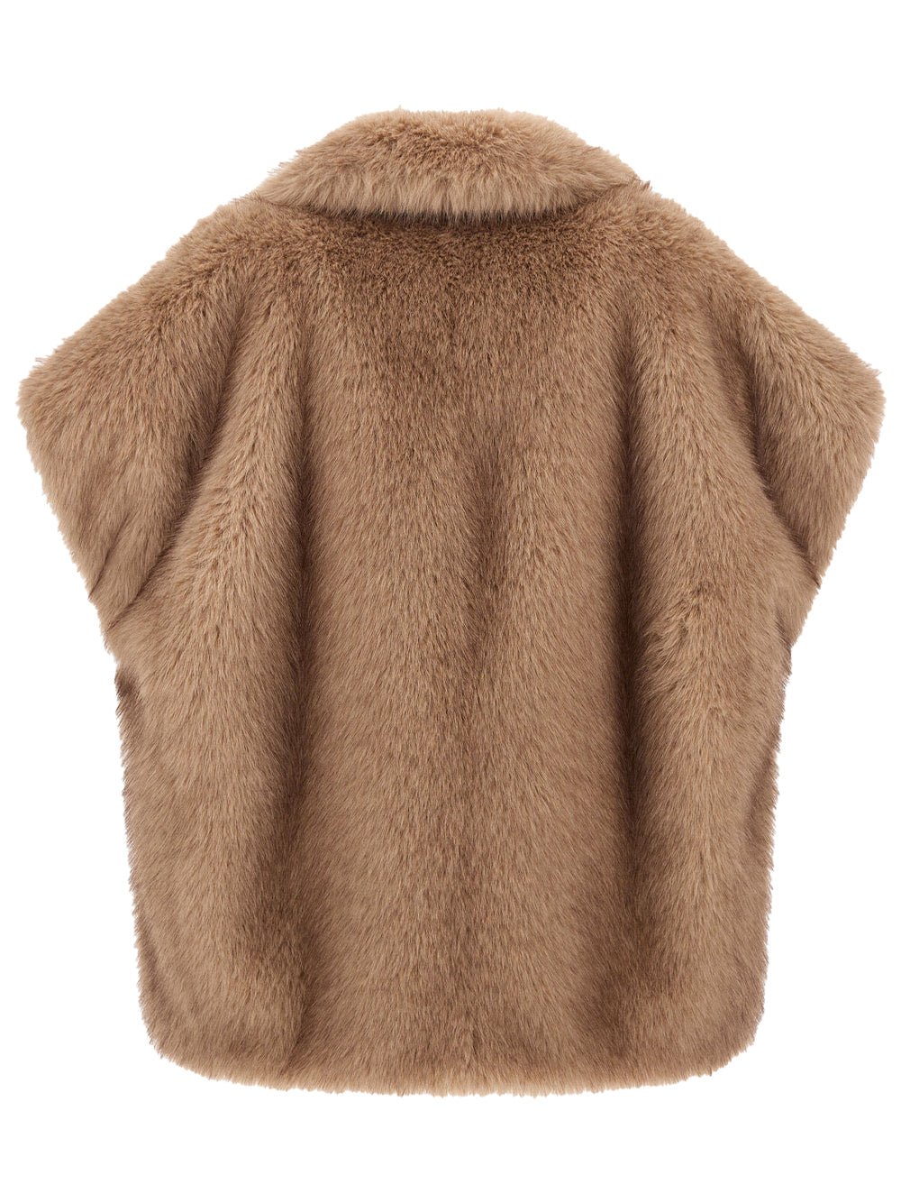 Herno Women Smanicato Tocco Pelliccia A Pelo Lungo HERNO