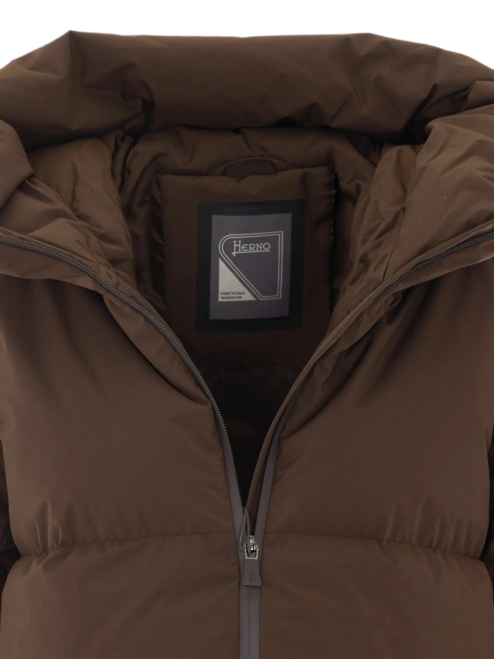 Herno Women 2Layers Hooded Short Down Jacket HERNO