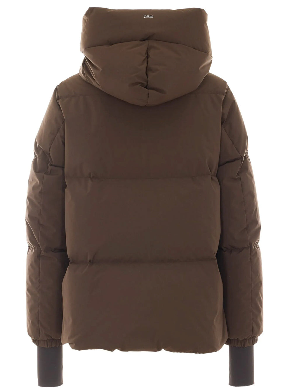 Herno Women 2Layers Hooded Short Down Jacket HERNO